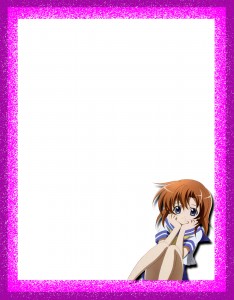 Portada de Color Rosado estilo Anime Portada de Color Rosado estilo Anime