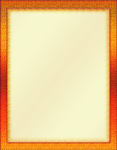 Portada con borde de color Naranja degradado con rojo Portada con borde de color Naranja degradado con rojo