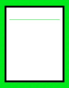 Caratula de marco Verde Caratula de marco Verde