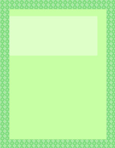 caratula con borde verde y fondo claro caratula con borde verde y fondo claro