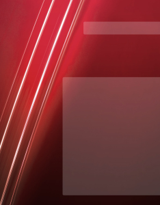 Portadas de Word: Colección N° 1 - #8 Caratula de fondo rojo y raya abstracta