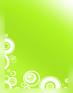 Caratula de fondo verde con circulos de diseño fantastico Caratula de fondo verde con circulos de diseño fantastico