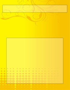 Portada de Color Amarillo para trabajos escolares Portada de Color Amarillo para trabajos escolares