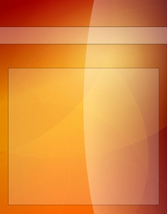 Caratula de fondo anaranjado estilo otoño Caratula de fondo anaranjado estilo otoño