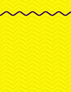 Portada de Color Amarillo con diseño de rayas onduladas Portada de Color Amarillo con diseño de rayas onduladas