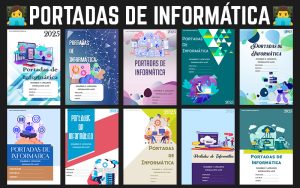 Portadas de InformÃ¡tica para Word, Libretas y Cuadernos